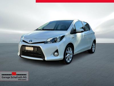 Weiss Gebraucht 2013 Toyota Yaris Hybrid Sol Limousine | CHF 10’900