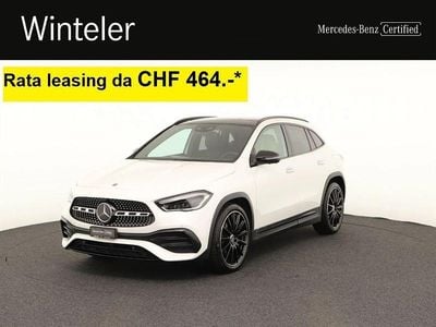 Weiss Gebraucht 2021 Mercedes GLA250 AMG line SUV | CHF 36’900 (Fairer Preis)