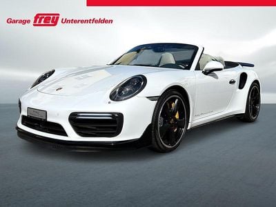 Weiss Gebraucht 2017 Porsche 911 Turbo S Cabriolet Cabrio | CHF 166’900