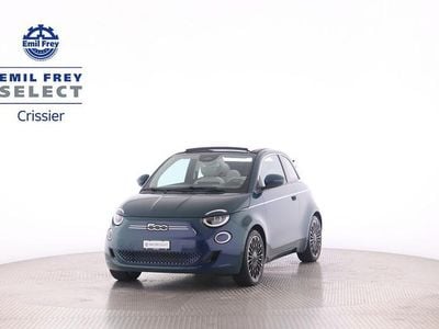 Gebraucht Fiat 500e La Prima 86 kW (118 PS) 2021 Grün Cabrio
