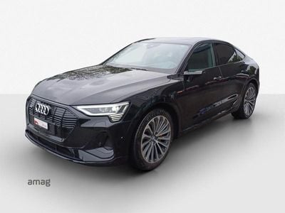 Mythosschwarz metallic Gebraucht 2020 Audi e-tron S-Line SUV | CHF 36’990 (Fairer Preis)