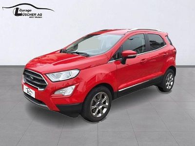 Gebraucht Ford Ecosport Titanium 125 PS (91 kW) 2019 Rot SUV