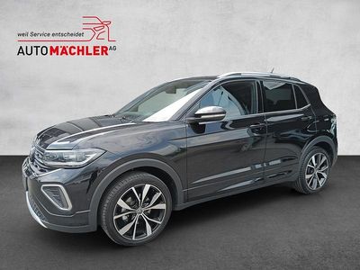 Schwarz Gebraucht 2024 VW T-Cross R-line SUV | CHF 29’900 (Etwas zu teuer)