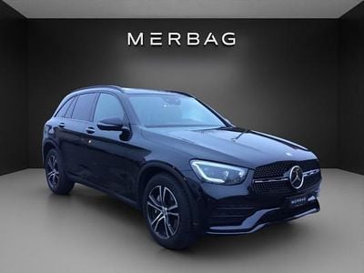 Schwarz Gebraucht 2020 Mercedes GLC300 AMG line SUV | CHF 39’900 (Fairer Preis)