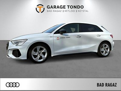 Weiss Gebraucht 2023 Audi A3 S-Line Limousine | CHF 42’000 (Teuer)