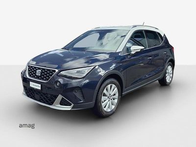 Gebraucht Seat Arona Xperience 110 PS (80 kW) 2021 Aspahlt blue  roof white SUV
