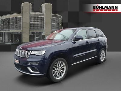 Blau Gebraucht 2019 Jeep Grand Cherokee Summit SUV | CHF 32’999 (Teuer)