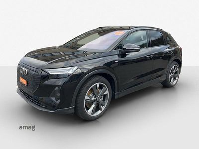 Mythosschwarz metallic Gebraucht 2024 Audi Q4 e-tron Ambiente SUV | CHF 44’900 (Guter Preis)