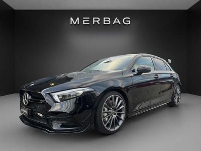Schwarz Gebraucht 2023 Mercedes A35 AMG AMG Limousine | CHF 42’900 (Fairer Preis)