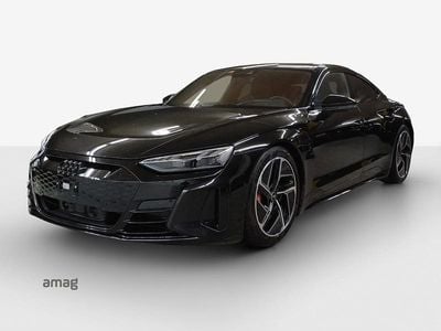 Mythosschwarz metallic Gebraucht 2021 Audi e-tron GT quattro Ambiente Limousine | CHF 54’420 (Fairer Preis)