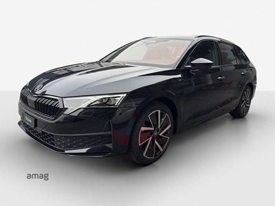 Neu Skoda Octavia SportLine 150 PS (110 kW) 2025 Magic schwarz, perleffekt Kombi