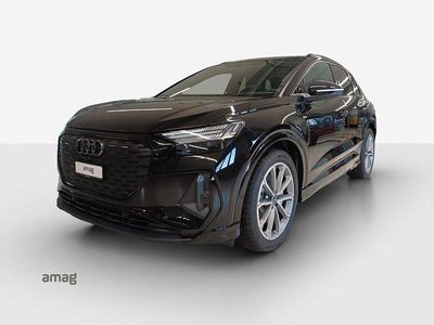 Mythosschwarz metallic Neu 2025 Audi Q4 e-tron Basis SUV | CHF 54’990 (Etwas zu teuer)