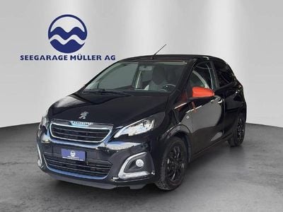 Schwarz Gebraucht 2016 Peugeot 108 Roland Garros Limousine | CHF 8’800 (Fairer Preis)