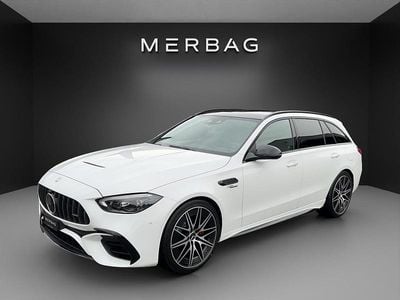Weiss Gebraucht 2024 Mercedes C63S AMG AMG Kombi | CHF 115’900