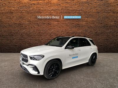 Weiss Gebraucht 2024 Mercedes GLE450 AMG Kombi | CHF 89’800 (Fairer Preis)