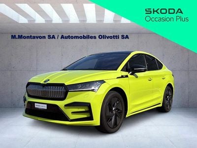 Gebraucht Skoda Enyaq iV RS 219 kW (299 PS) 2023 Grün SUV