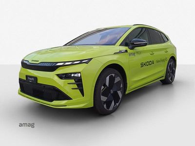 Gebraucht Skoda Enyaq iV RS 250 kW (340 PS) 2025 Mamba grün, spezial SUV