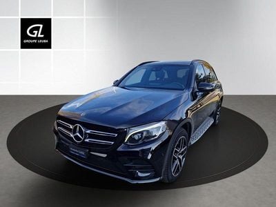 Schwarz Gebraucht 2019 Mercedes GLC220 AMG line SUV | CHF 26’900 (Fairer Preis)