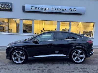 Schwarz Gebraucht 2021 Audi Q4 Sportback e-tron Ambiente SUV | CHF 29’800 (Fairer Preis)