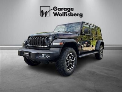 Schwarz Gebraucht 2024 Jeep Wrangler Rubicon SUV | CHF 76’900 (Teuer)
