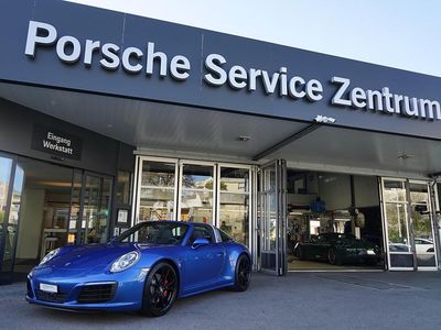 Gebraucht Porsche 911 Targa 4S 420 PS (308 kW) 2017 Blau Cabrio