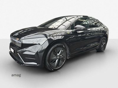 Gebraucht Skoda Enyaq iV RS 219 kW (299 PS) 2022 Magic schwarz, perleffekt SUV