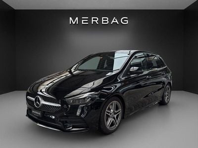 Schwarz Gebraucht 2021 Mercedes B220 AMG line Van / Kleinbus | CHF 29’900 (Fairer Preis)