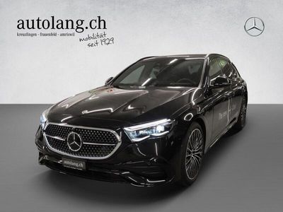 Schwarz Gebraucht 2023 Mercedes E220 AMG line Kombi | CHF 95’800