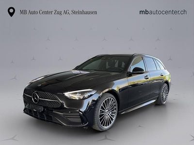 Schwarz Gebraucht 2025 Mercedes C220 AMG line Kombi | CHF 62’500 (Teuer)