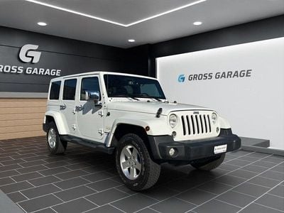 Weiss Gebraucht 2016 Jeep Wrangler Sahara SUV | CHF 35’900 (Etwas zu teuer)