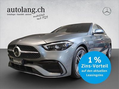 Grau Gebraucht 2021 Mercedes C200 AMG line Limousine | CHF 39’800 (Teuer)