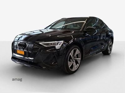 Gebraucht Audi e-tron Sportback Black Edition 300 kW (408 PS) 2022 Mythosschwarz metallic SUV