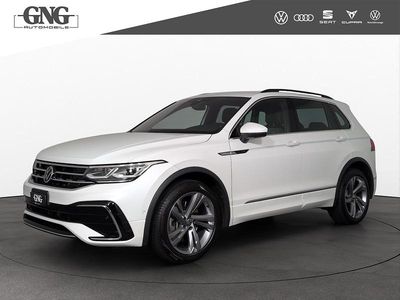 Weiss Gebraucht 2021 VW Tiguan R-line SUV | CHF 34’900 (Fairer Preis)