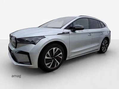 Gebraucht Skoda Enyaq iV SportLine 194 kW (265 PS) 2022 Brilliant silber, metallic SUV