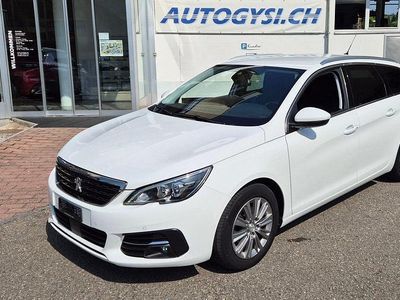 Weiss Gebraucht 2020 Peugeot 308 SW Allure Kombi | CHF 17’000 (Fairer Preis)