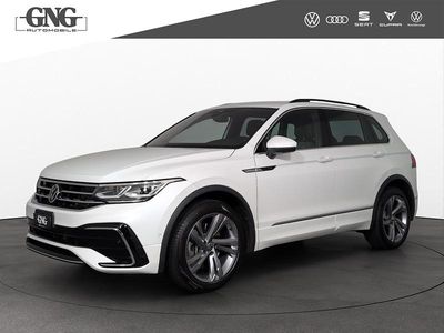 Weiss Gebraucht 2021 VW Tiguan R-line SUV | CHF 35’900 (Fairer Preis)