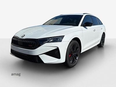 Moon weiss metallic Gebraucht 2025 Skoda Octavia RS Kombi | CHF 46’700 (Guter Preis)