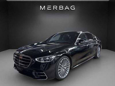 Schwarz Neu 2025 Mercedes S580 AMG line Limousine | CHF 169’900