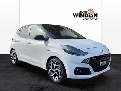 Weiss Gebraucht 2023 Hyundai i10 N Line Kleinwagen | CHF 20’860 (Teuer)