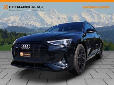 Schwarz Gebraucht 2021 Audi e-tron S-Line SUV | CHF 36’944 (Fairer Preis)