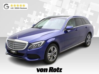 Blau Gebraucht 2017 Mercedes C250 Kombi | CHF 21’490 (Fairer Preis)