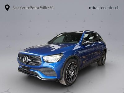 Gebraucht Mercedes GLC300 AMG line 245 PS (180 kW) 2022 Blau SUV
