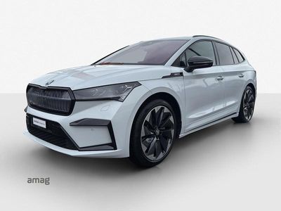 Moon weiss, metallic Gebraucht 2021 Skoda Enyaq iV SportLine SUV | CHF 31’950 (Fairer Preis)
