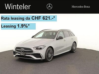 Neu Mercedes C220 197 PS (144 kW) 2025 Grau Kombi