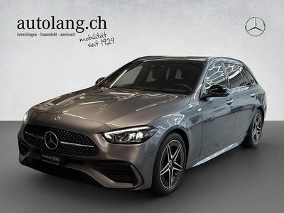 Grau Gebraucht 2022 Mercedes C300e AMG line Kombi | CHF 53’800 (Teuer)