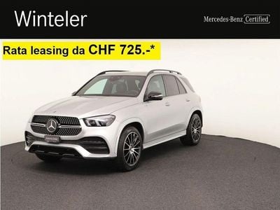 Silber Gebraucht 2019 Mercedes GLE300 AMG line SUV | CHF 57’900 (Teuer)