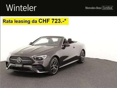 Grau Gebraucht 2022 Mercedes E450 AMG line Cabrio | CHF 58’800 (Guter Preis)