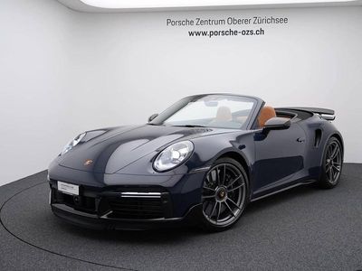 Blau Gebraucht 2023 Porsche 911 Turbo S Cabriolet Cabrio | CHF 221’911 (Etwas zu teuer)