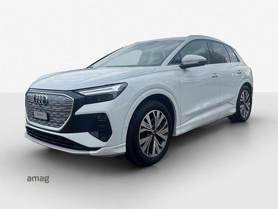 Gletscherweiss metallic Gebraucht 2022 Audi Q4 e-tron Advanced SUV | CHF 35’555 (Fairer Preis)
