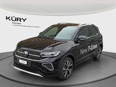 Schwarz Gebraucht 2023 VW T-Cross R-line SUV | CHF 29’700 (Etwas zu teuer)